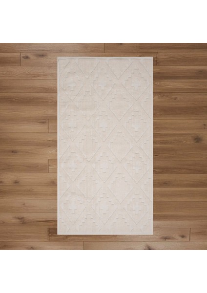 Soft Nil Kilim - Ekru - 80X150 cm