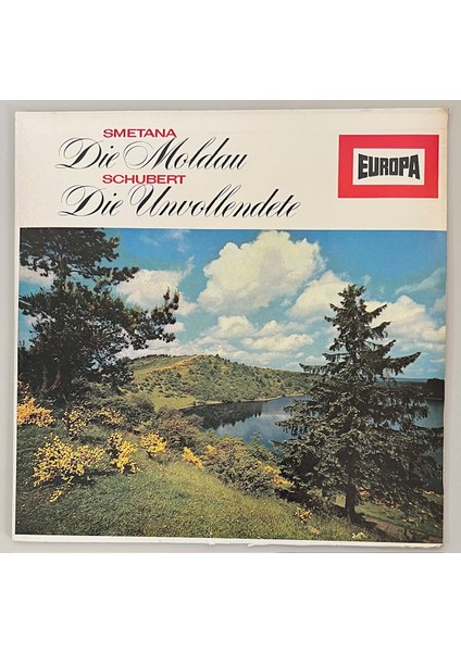 Smetana Schubert Das Philharmonische Orchester Dirigent: Randolph Jones Die Moldau Die Unvollendete Lp Plak (Orijinal 1965 Dönem Alman Baskı Plak)