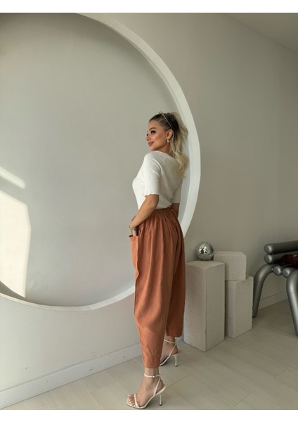 Somon Geniş Cepli Şalvar Pantolon indirimleri