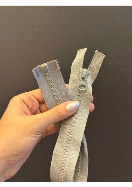 Gri Dişli Fermuar 73X3 cm fiyatları
