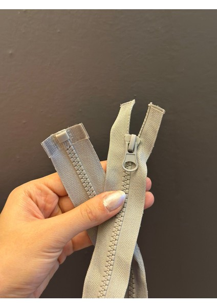 Gri Dişli Fermuar 73X3 cm fırsatları
