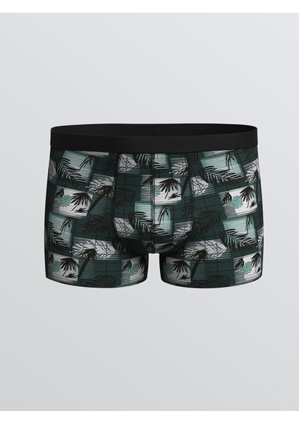Yeni Sezon Standart Kalıp Pamuklu Esnek Erkek Boxer 3'lü modelleri
