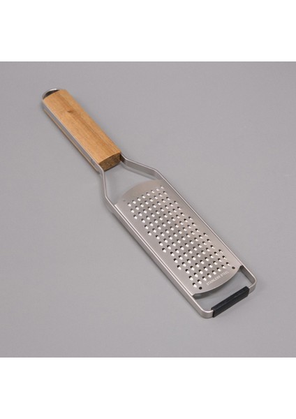 Ahşap Saplı Klasik Bıçaklı El Rendesi - Açık Kahverengi / Gri