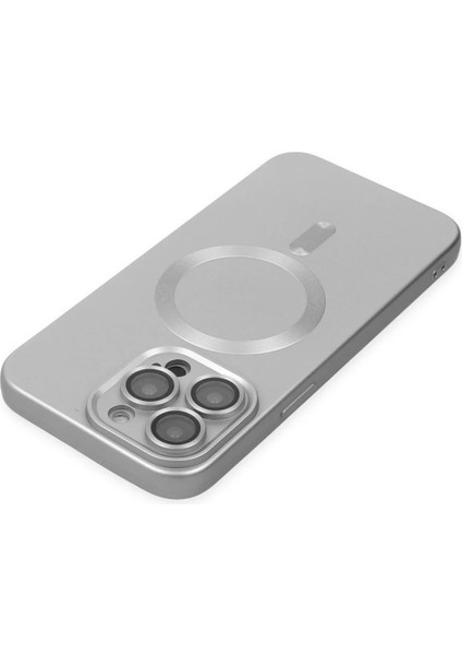 Bfs iPhone 13 Pro Max Kılıf Moshi Lens Magneticsafe Silikon - Gümüş indirimleri