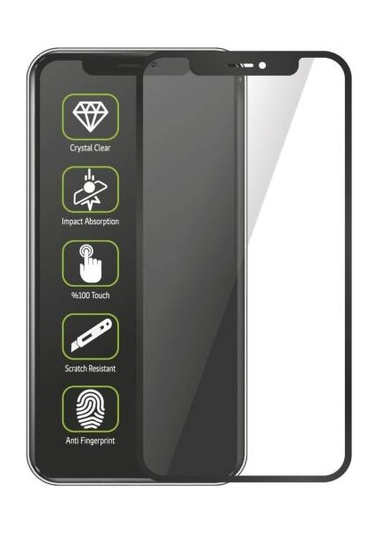 TG133-149 Xiaomi Redmi Note 11 Anti-Statik 5D Temperli Cam Koruyucu