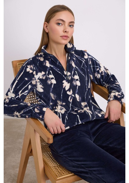 11535 Bayan Pijama Takım -Laciv - - Xl