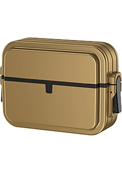 Bfs Airpods Pro 2 (2.nesil) 404 Kilitli Kılıf - Gold