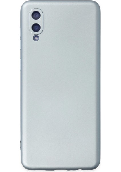 Bfs Samsung Galaxy A02 Kılıf Nano Içi Kadife Silikon - Sky Blue