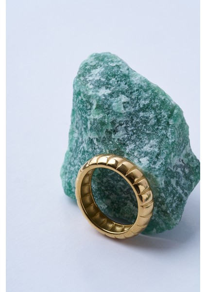 Cecille Sade Çelik Yüzük fırsatları