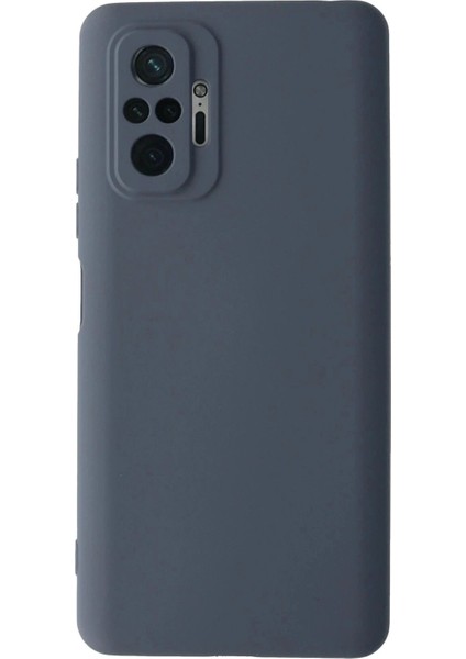 Bfs Xiaomi Redmi Note 10 Pro Kılıf Nano Içi Kadife Silikon - Gri