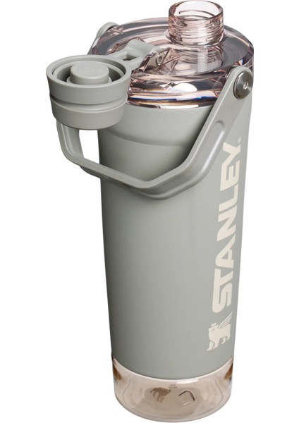 The Activate Shaker Bottle 20 Oz | 591 ml Sporcu Shaker Termos - Sage Grey fiyatları