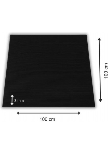 Agkshop Agk 3 mm Elektrik Izolasyon Matı/elektrik Güvenlik Paspası Bs EN:61111 100X100CM fiyatları