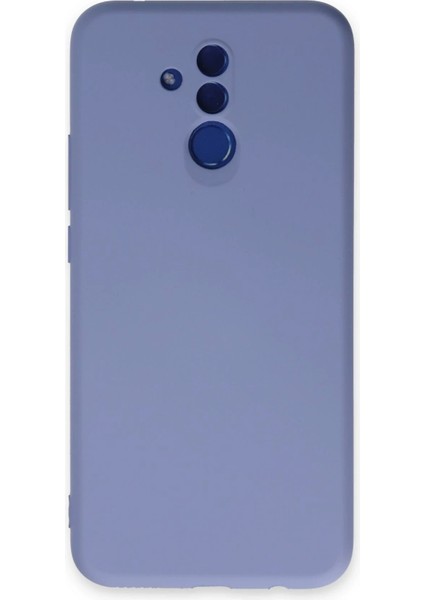 Bfs Huawei Mate 20 Lite Kılıf Nano Içi Kadife Silikon - Lila
