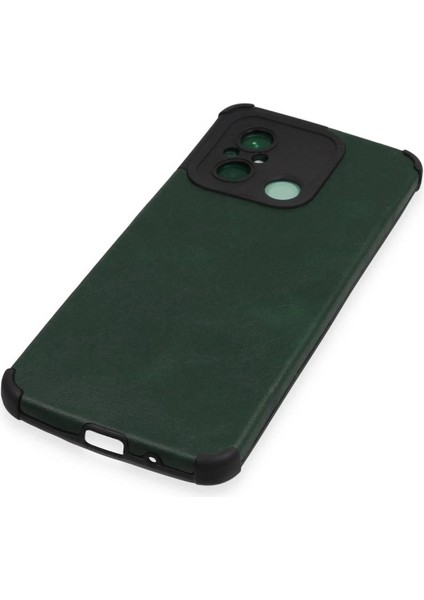 Bfs Xiaomi Redmi 12C Kılıf Loop Deri Silikon - Yeşil fırsatları