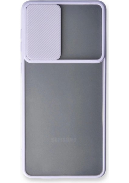 Bfs Samsung Galaxy A33 5g Kılıf Palm Buzlu Kamera Sürgülü Silikon - Lila fiyatları