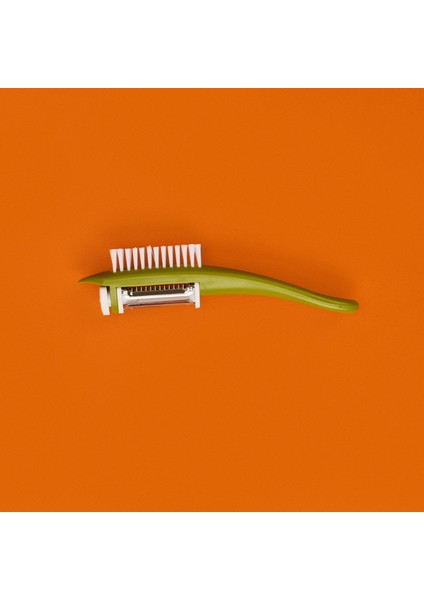 Fırçalı Soyacak - Yeşil - 10 cm