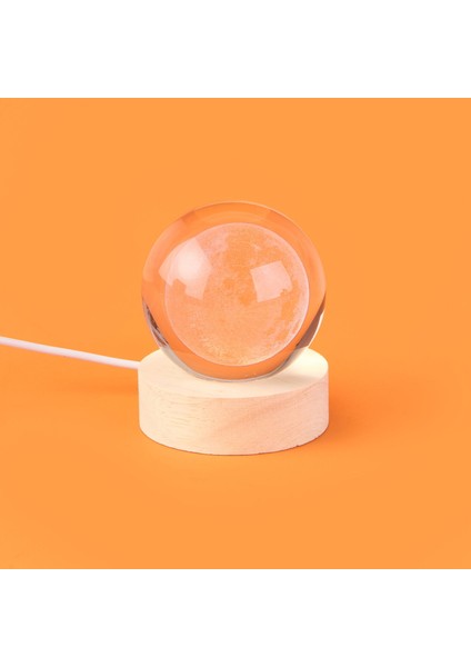 Deco Dünya Ledli Küre - 6 cm