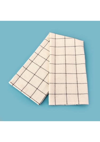 Trallies Kurulama Bezi - Ekru / Siyah - 50X70 cm modelleri