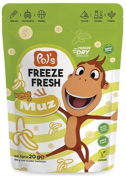 Nessiworld Pol’s Freeze Fresh Kukuli Muz 20 gr