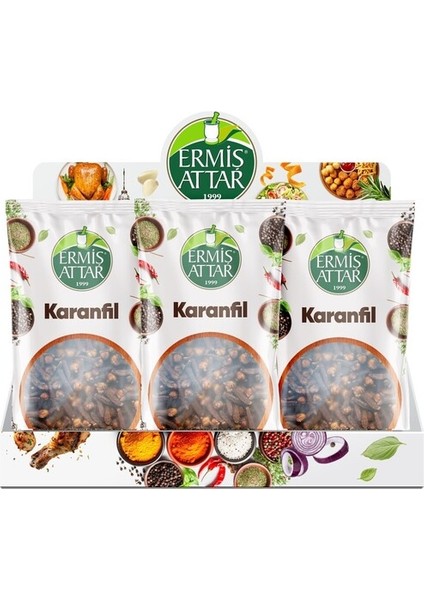 Karanfil 50 Gram 3'lü Ermiş Attar