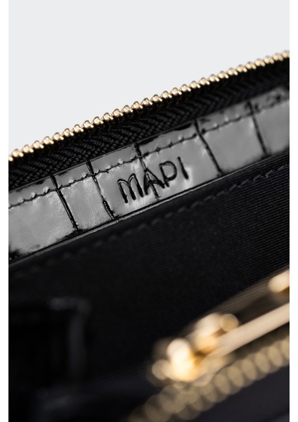 Hakiki Deri, El Yapımı, Kadın Cüzdan, Fermuarlı, 12 Kart Yuvası, 5110 Siyah indirimleri