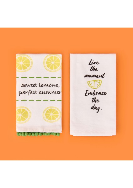 Soft Ribbon 2'li Kurulama Bezi - Ekru - 40X50 cm fiyatları