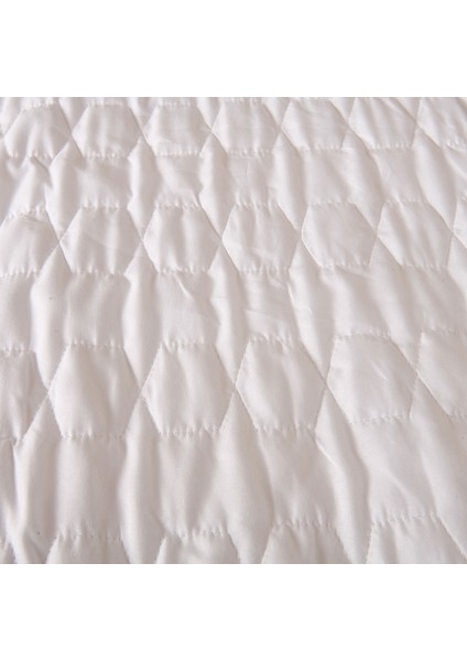 Soft Kapitoneli Sıvı Geçirmez Fitted Tek Kişilik Alez - Beyaz - 100X200 cm fiyatları