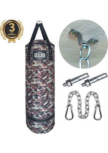 Polystar 90 x 30 cm Boks Kum Torbası Kamuflaj