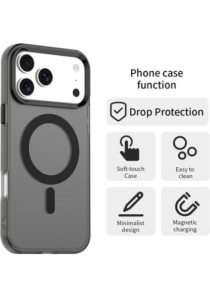 iPhone 17 Pro Max Magsafe Uyumlu Şeffaf Kılıf – Kamera Koruyuculu, Darbe Emici, Premium Kapak fiyatları