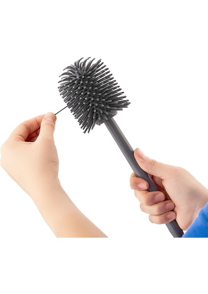 Silikon Tuvalet Fırçası - Asorti