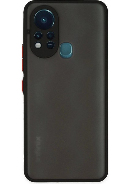 Bfs Infinix Hot 11S Kılıf Montreal Silikon Kapak - Siyah