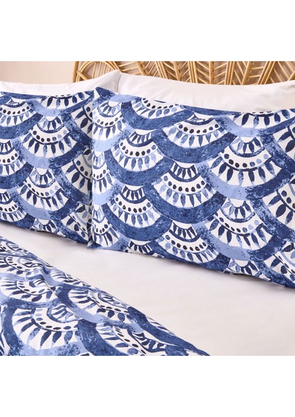 Soft Sole Çift Kişilik Nevresim Takımı - Mavi fiyatları