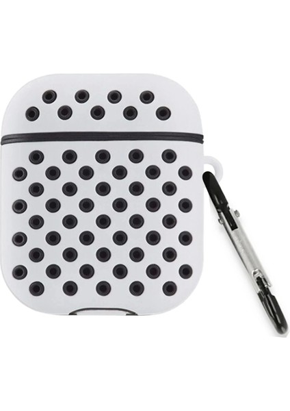 Bfs Airpods 3 (3.nesil) Spor Delikli Kılıf - Gri-Siyah