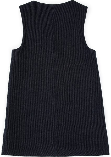 Kız Çocuk Lacivert Elbise (Dokuma) 50314319-VR033 fiyatları