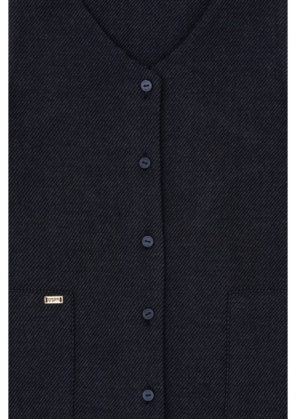 Kız Çocuk Lacivert Elbise (Dokuma) 50314319-VR033 modelleri