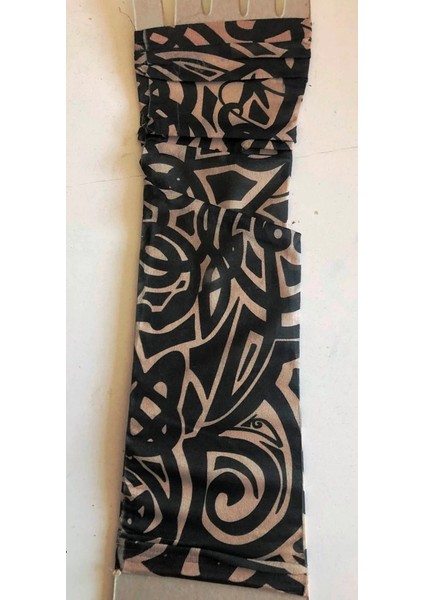 Çift Kol Giyilebilir Dövme Tribal Desenler Tattoo Sleeve fiyatları