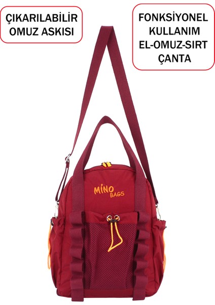 Fonksiyonel Ultra Hafif Kadın Sırt Çanta El ve Omuzda Kullanım Yandan Cepli Yeni Nesil Su Itici Kumaş indirimleri