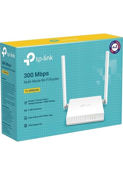 Tp-Link TL-WR820N 300 Mbps 2 Port Kablosuz Router fırsatları