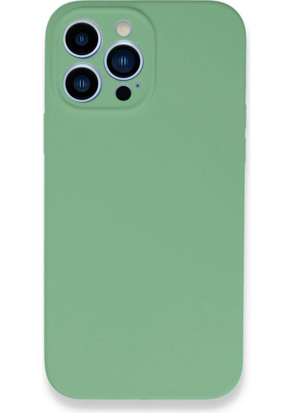 Bfs iPhone 13 Pro Kılıf Lansman Legant Silikon - Yeşil