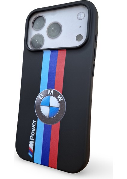 iPhone 17 Pro Uyumlu Hd Yüksek Kaliteli Bmw Tasarım Baskılı Içi Kadife Premium Silikon Kılıf modelleri