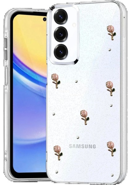 Bfs Samsung Galaxy S25 Plus Fiyonk Desenli Kapak - Desen 5