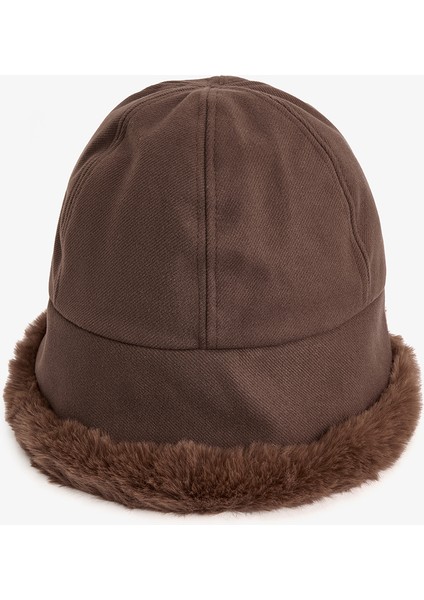 Kahverengi Serena Yumuşak Dokulu Şapka