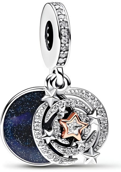 925 Ayar Gümüş Yıldızlararası Charm
