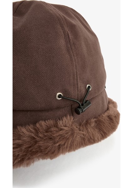 Kahverengi Serena Yumuşak Dokulu Şapka fiyatları