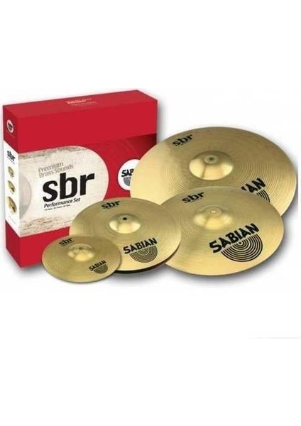 Sbr Promatıonal Set(10 Splah,14 Hı-Hat,16 Crash,