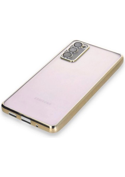 Bfs Samsung Galaxy S20 Fe Kılıf Razer Lensli Silikon - Gold fırsatları