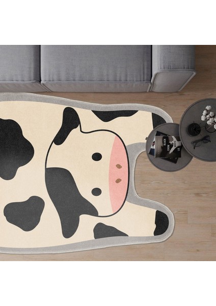 Inek Figürlü Çocuk Halısı - 80X150 cm modelleri