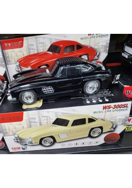 WS-300SL Klasik Benz Model 10W Bluetooth Hoparlör Fm Radyo USB (4915) modelleri