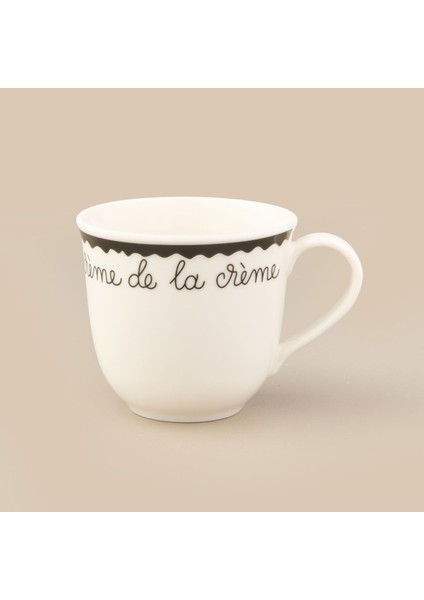 Kitchen Crema De La Cream Porselen Kupa - Renkli - 290 ml