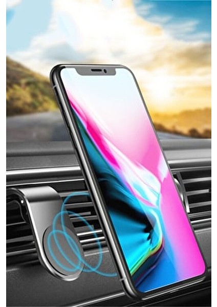 Mıknatıslı Telefon Tutucu Araç Içi Telefon Sabitleyici Aparat Hava Çıkışı Araba Içi Tutacağı